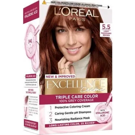 L'Oréal Excellence Color Creme 5.5 Saten Deschis Acaju