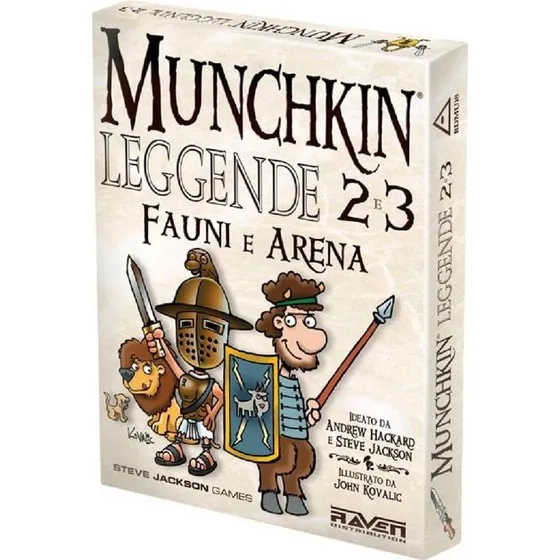 Munchkin - Leggende - 2 e 3 Fauni e Arena