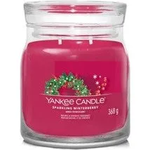 Yankee Candle Sparkling Winterberry 368 g - Candela Profumata