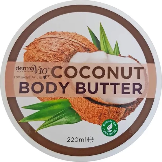 Dermav10 Coconut Body Butter 220 ml