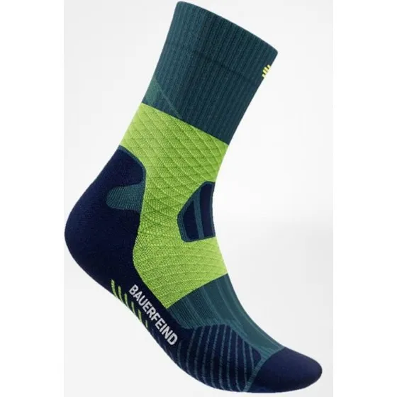 Bauerfeind Calze Trail Run Mid Cut per Donna