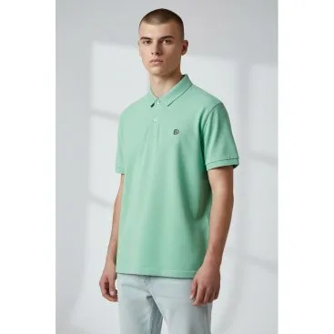 Superdry Polo Vintage Destroy Verde