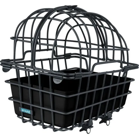 Mijnen Pieper Luna Cestino Cane Posteriore Nero