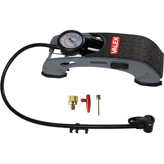 VALEX Pompa a pedale con manometro 1372021