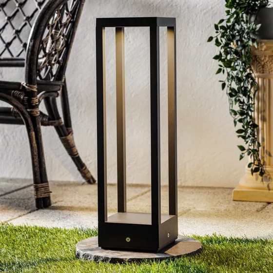 Lucande Lampioncino LED Carlota 50 cm - Antracite