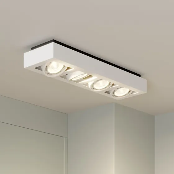 Ronka 4 Plafoniera Arcchio Bianco - Faretto a 4 Luci GU10