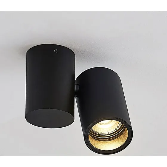 Gesina 1 Plafoniera Nero Arcchio - Design Moderno Minimalista