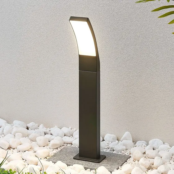 Ilvita Lampada da Giardino Lindby Antracite in Alluminio IP54