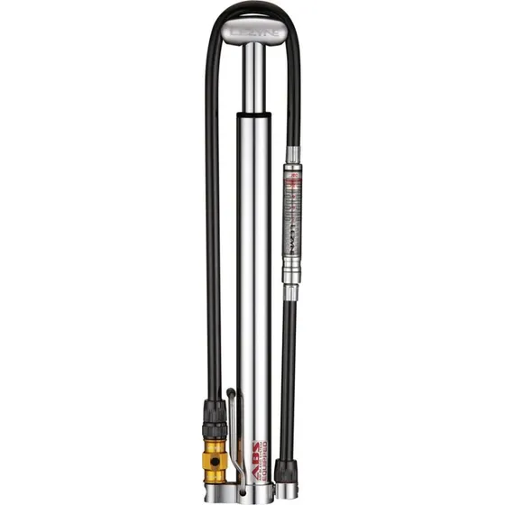 Lezyne Micro Floor Drive HPG Digitale Argento