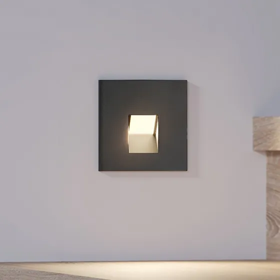 Vexi Applique LED da Incasso H7,5 Nero Arcchio