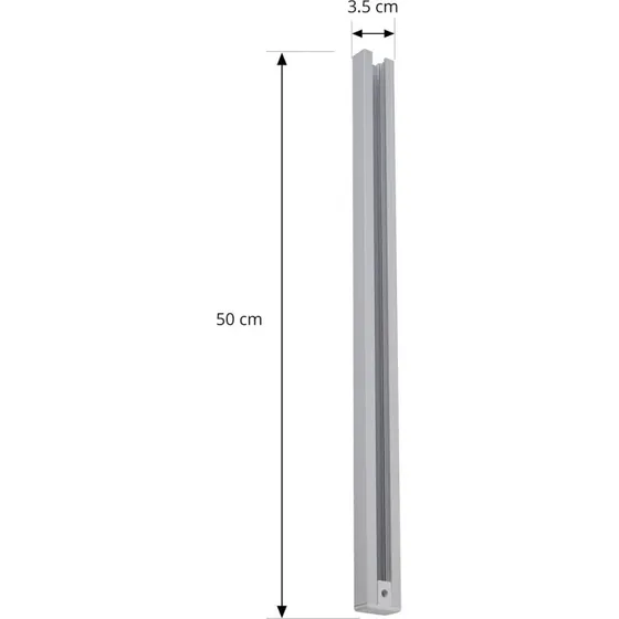 Linaro Lindby Ciabatta di Alimentazione L50 Bianco - 50 cm