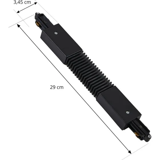 Linaro Track Flex Connector Lindby Nero