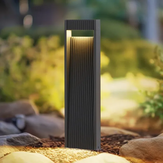 Lucande Tavion Lampada da Esterno LED H60 Antracite