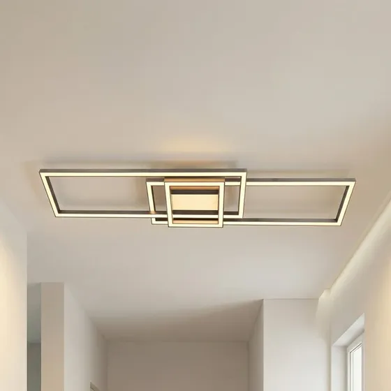 Lindby Plafoniera LED Mairin CCT Dimmerabile con Telecomando