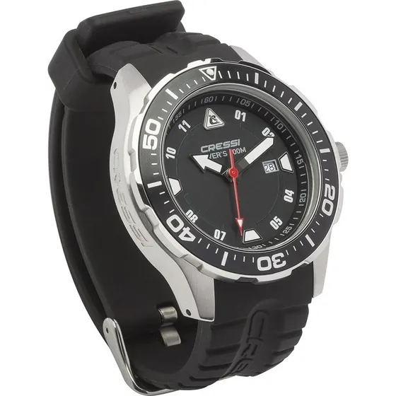 Cressi Manta Orologio Argento 10 ATM