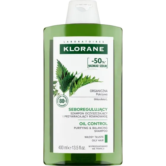 Klorane Shampoo All'Ortica BIO per Capelli Grassi 200 ml