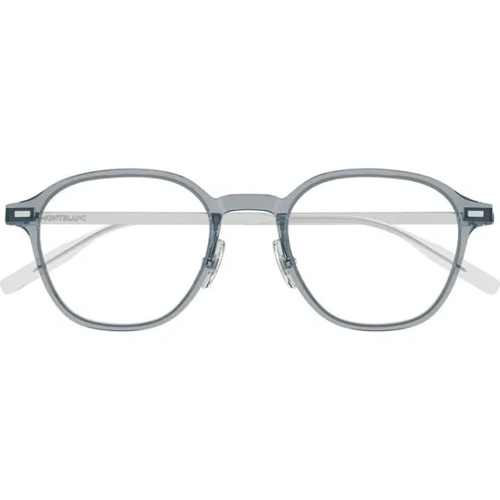Montblanc MB0427O Occhiali da Vista Uomo - Grigio Rotondo