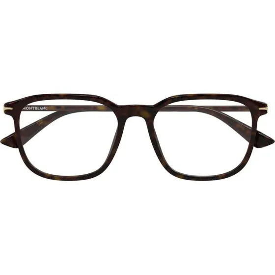 Montblanc MB0438O Occhiali da Vista Uomo Squadrati Avana