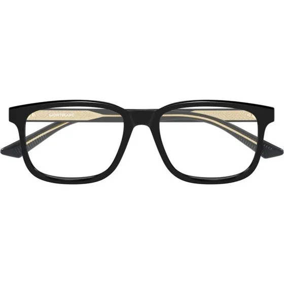 Montblanc MB0452O Occhiali da Vista Uomo Neri Squadrati