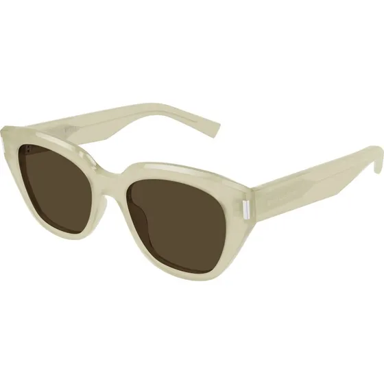 Saint Laurent SL 827 004 Occhiali da Sole Cat Eye Avorio