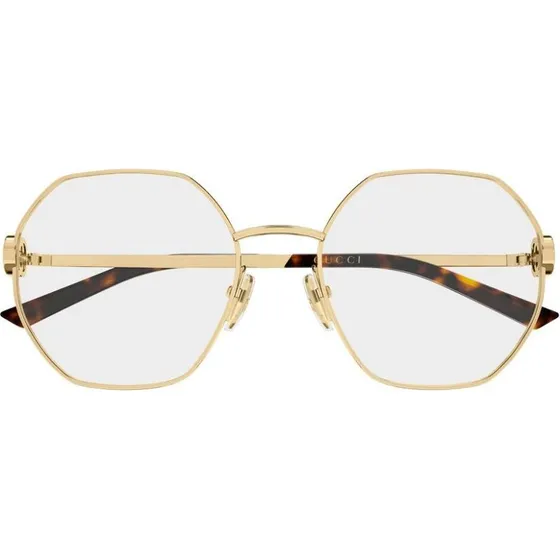 Gucci GG2048O Occhiali da Vista Donna Oro Geometrici