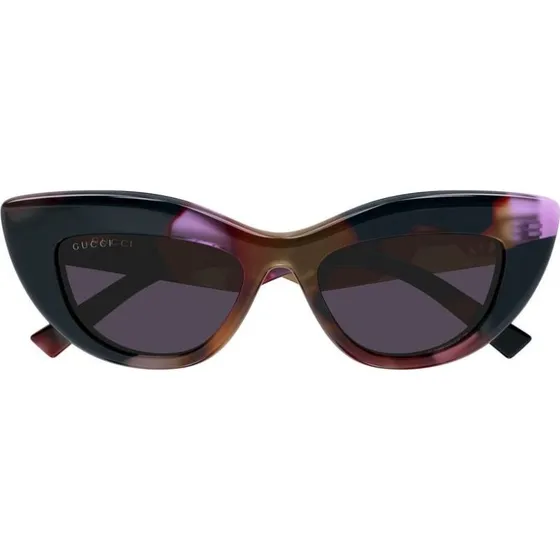 Gucci GG2031S-002 Occhiali da Sole Cat-Eye Donna Havana e Viola