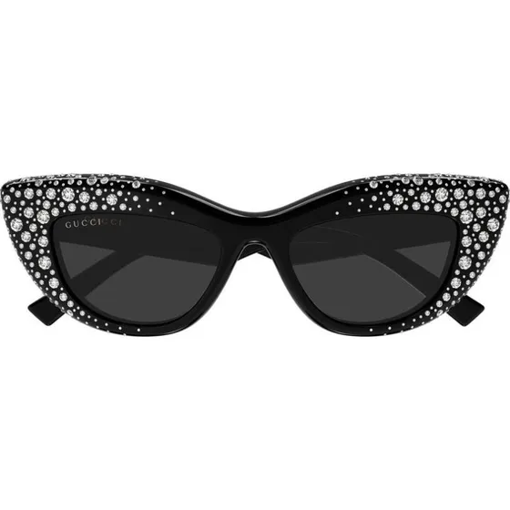 Gucci GG2031S Occhiali da Sole Cat-Eye Nero e Grigio