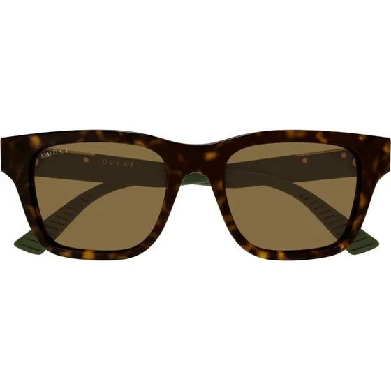 Gucci GG2089S Occhiali da Sole Uomo Havana Squadrati Marroni 52mm