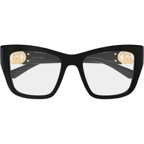 Gucci GG2124O-001 Occhiali da Vista Donna Cat Eye Nero
