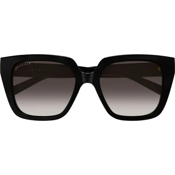 Gucci GG2102S Occhiali da Sole Farfalla Nero e Grigio Polarizzati