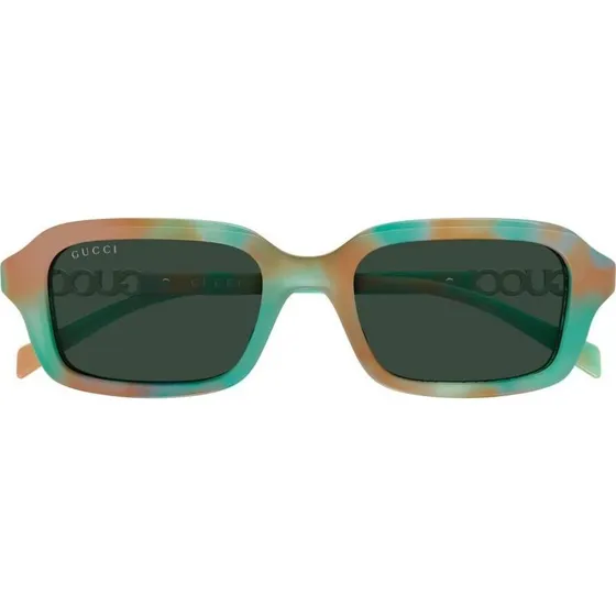 Gucci GG2152S Occhiali da Sole Donna Squadrati Avana Verde