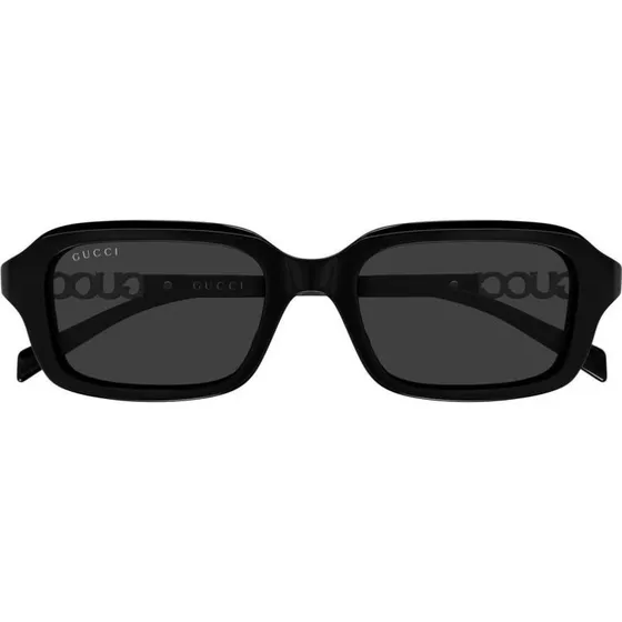 Gucci GG2152S Occhiali da Sole Donna Squadrati Nero/Grigio 50mm