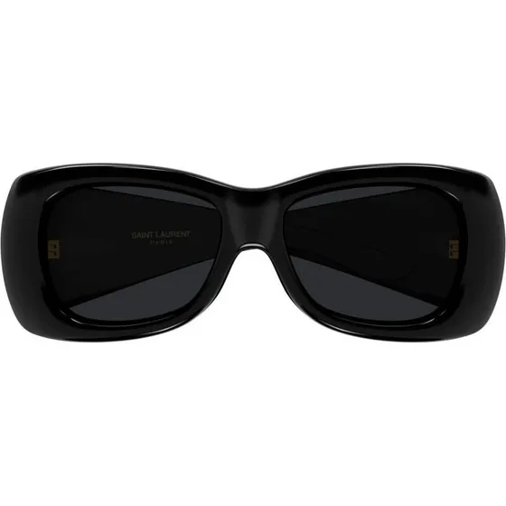 Saint Laurent Sl 901 Howl Occhiali da Sole Squadrati Nero/Grigio