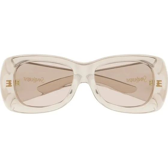Saint Laurent SL 901 Howl Occhiali da Sole Squadrati Marroni