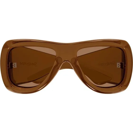 Saint Laurent SL 902 Howl Occhiali da Sole Pilot Marrone Unisex
