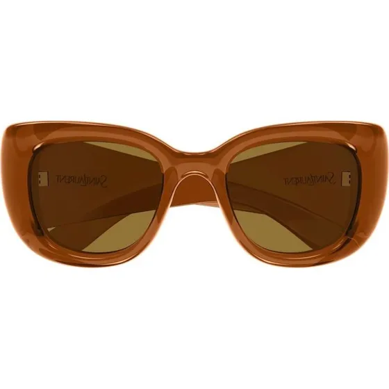 Saint Laurent SL 903 HOWL Occhiali da Sole Cat-Eye Marrone 55mm