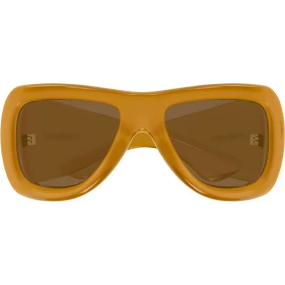 Saint Laurent SL 902 Howl Occhiali da Sole Pilot Giallo Marrone