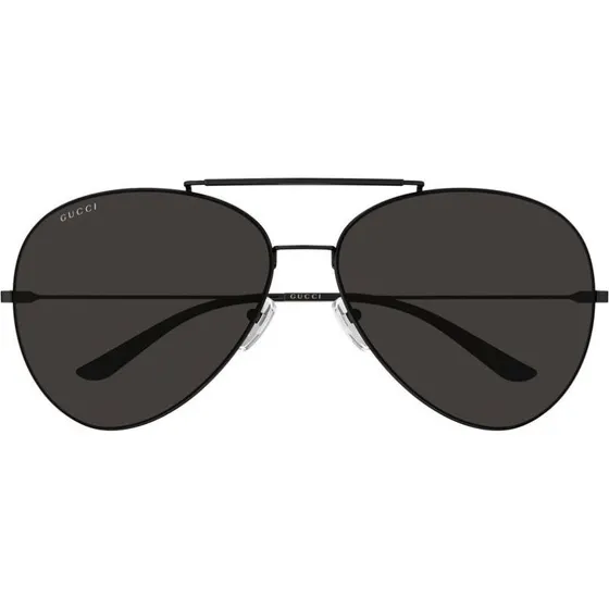 Gucci GG2172S Occhiali da Sole Uomo Pilot Rutenio e Grigio