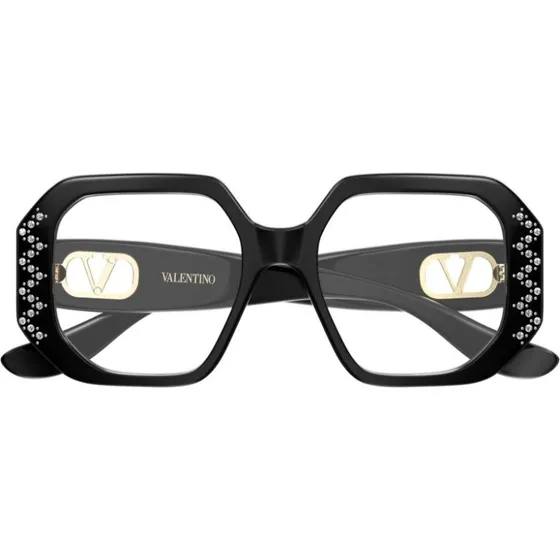 Valentino VG0003O Occhiali da Vista Donna Nero Geometrici