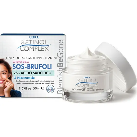 Retinol Complex Crema Viso SOS Brufoli 50ml