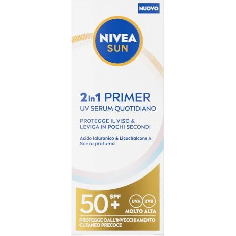 NIVEA SUN Crema Viso Siero 50+