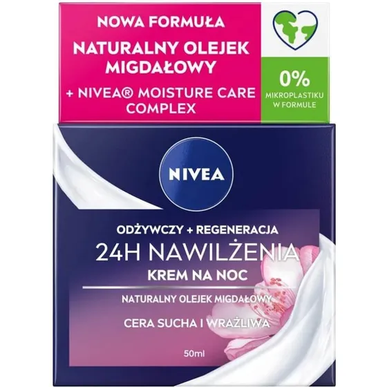 Nivea Crema Notte Rivitalizzante 24H Idratazione e Rigenerazione 50ml