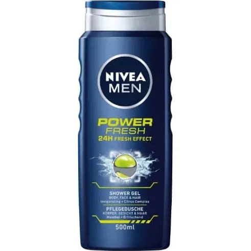 Nivea Men Gel Doccia Power Refresh 500 ml