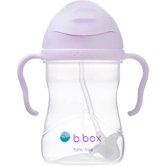 B.Box Borraccia con Cannuccia Gelato Boysenberry