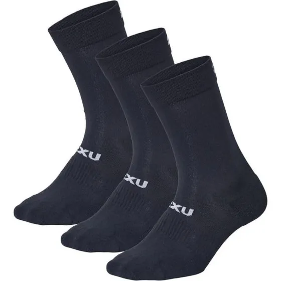 Calze Ciclismo 2XU Crew 3-Pack Unisex