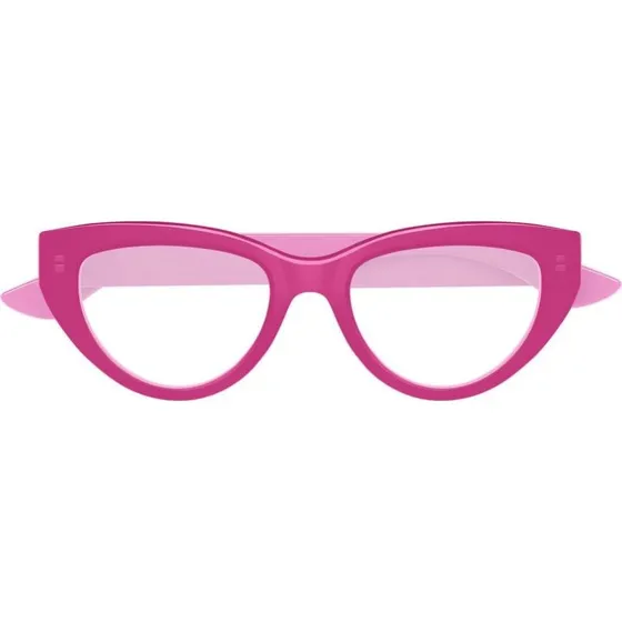 Alexander McQueen Occhiali Da Vista Cat-Eye Rosa AM0529O