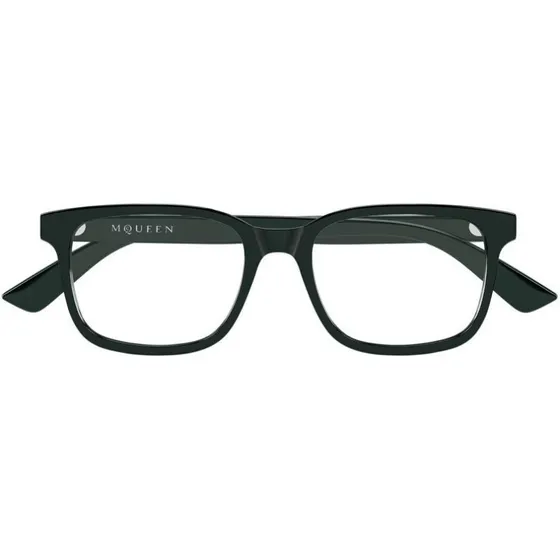 Alexander McQueen AM0541O Occhiali da Vista Quadrati Verdi
