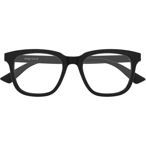 Alexander McQueen AM0539O Occhiali Da Vista Quadrati Neri