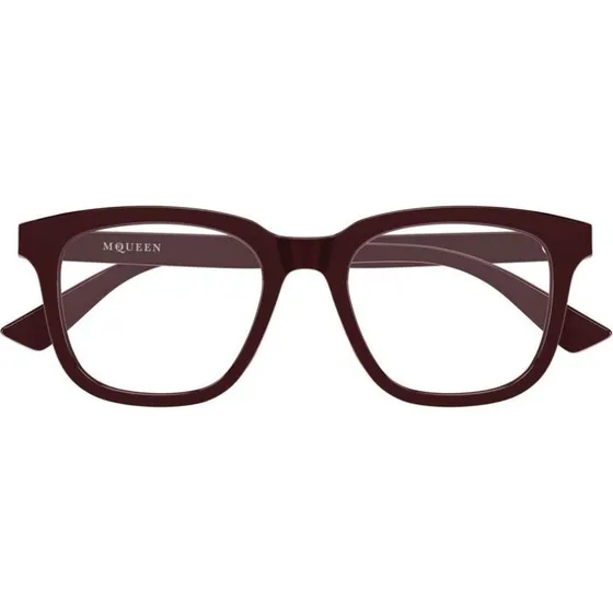 Alexander McQueen Occhiali da Vista AM0539O Rosso Squadrati