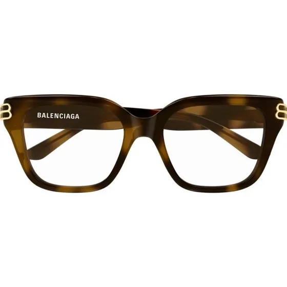 Balenciaga BB0437O Occhiali da Vista Donna Squadrati Avana